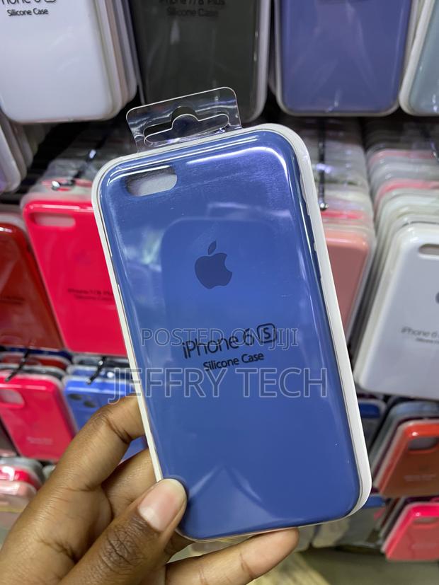 Liramark Liquid Silicone Case for Apple iPhone 6s -Blue - thumbnail 2