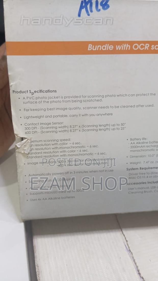 Skypix Tsn20 Portable Scanner - thumbnail 2