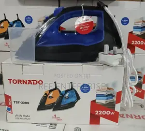 2200 Watts Tornado Steam Iron Box