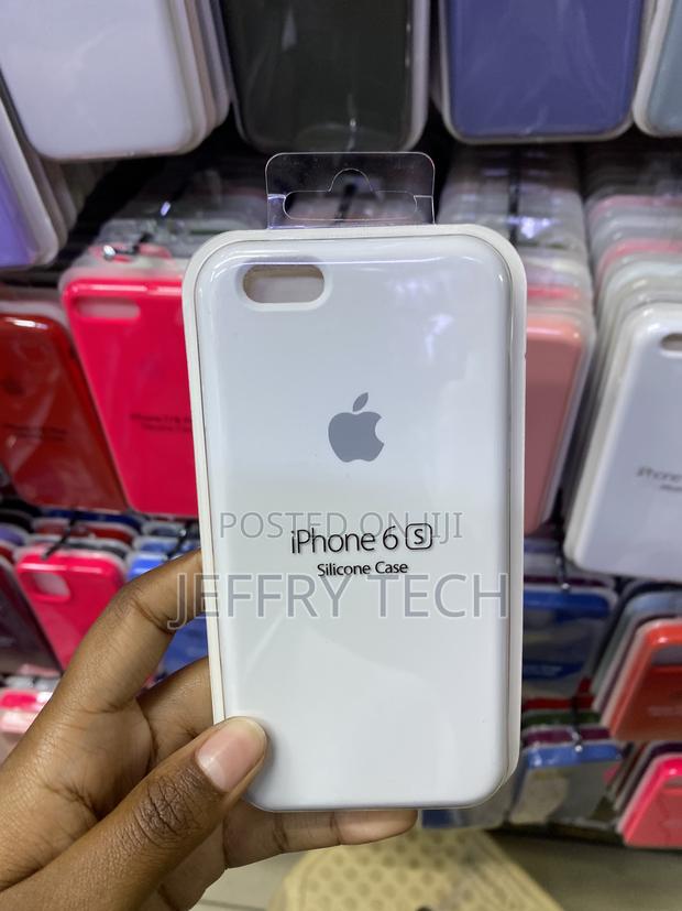 Login Smart iPhone 6s Liquid Silicone Case Shockproof-White - main view