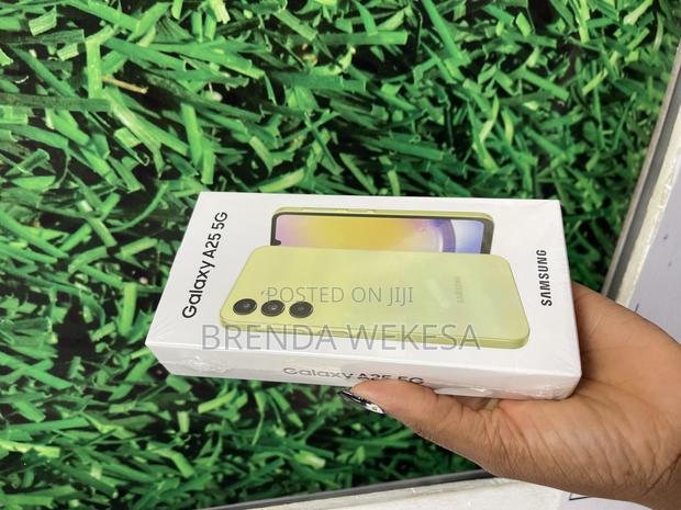 New Samsung Galaxy A25 256 GB Yellow