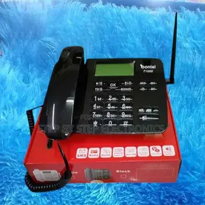 Fm Radio Bontel T1000 Dual Sim GSM Landline Desktop Phone