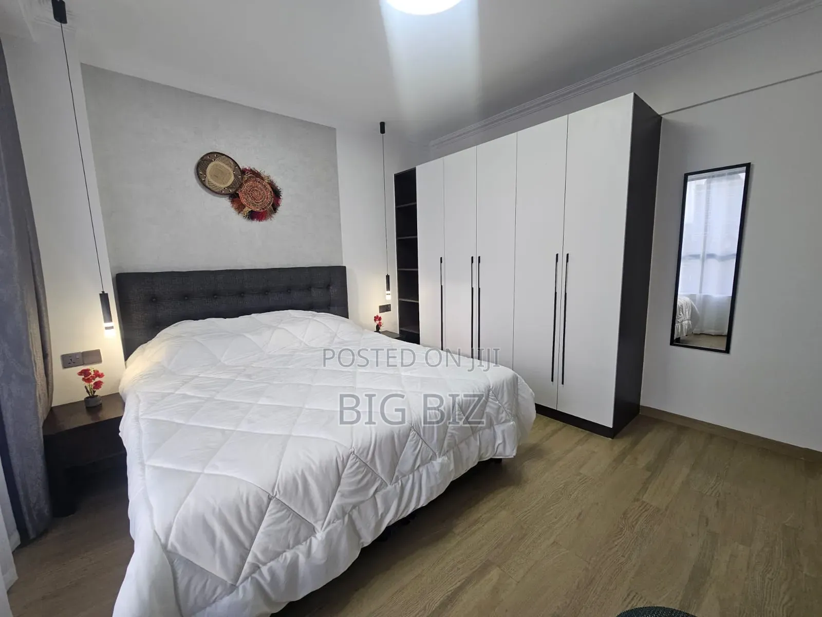 Furnished 1bdrm Apartment in 1/2Br Short 8K, Long, Westlands for rent