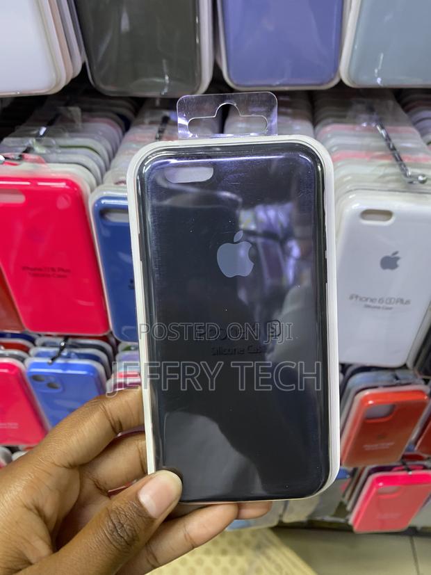 Juice Liquid Silicone Case for iPhones iPhone 6s -Black - main view