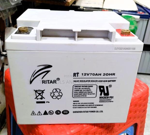 Ritar Rt1270 12v 70ah Sealed Lead Acid Battery