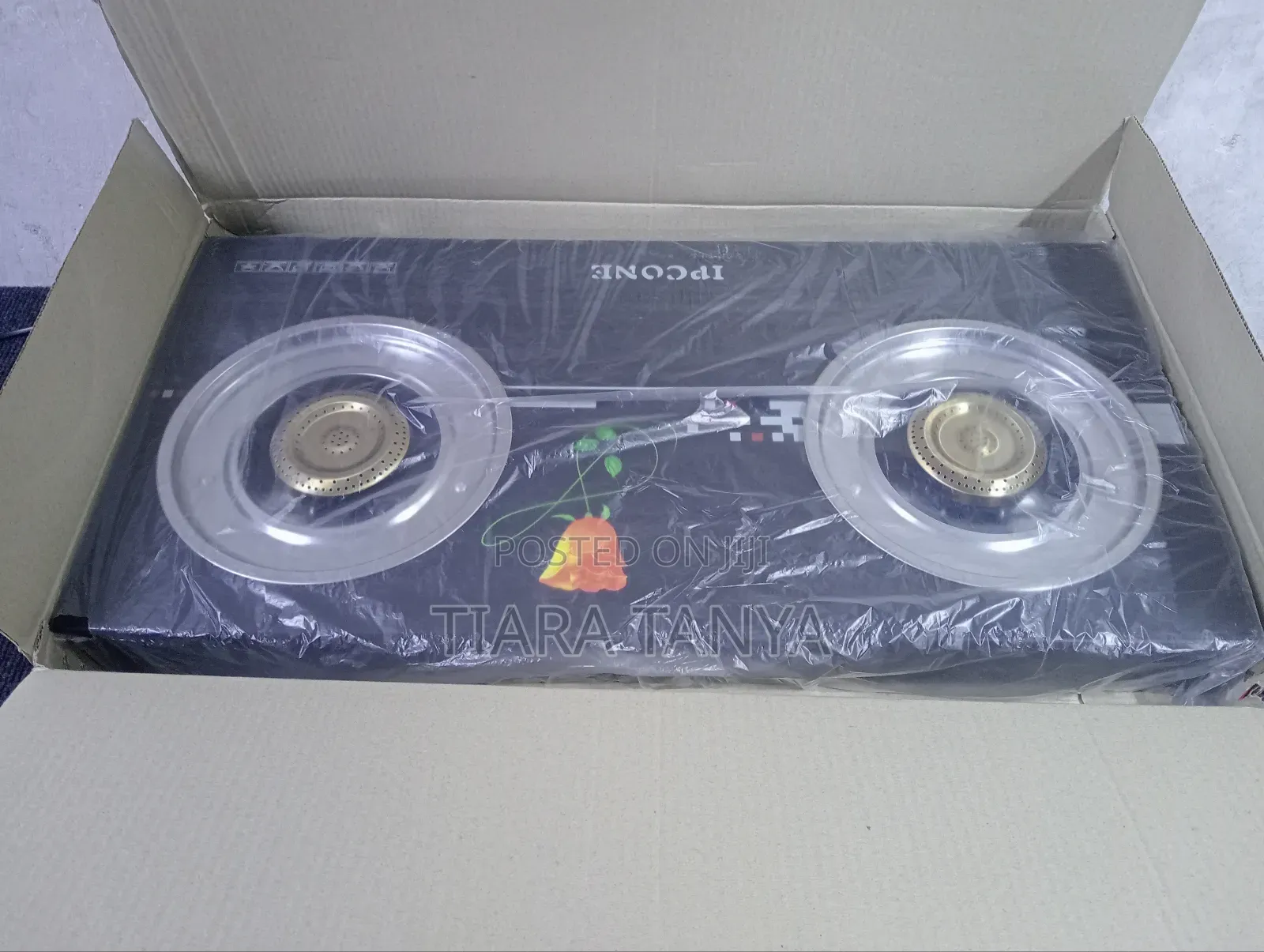 Ipcone Glass 2 Burner Cooker