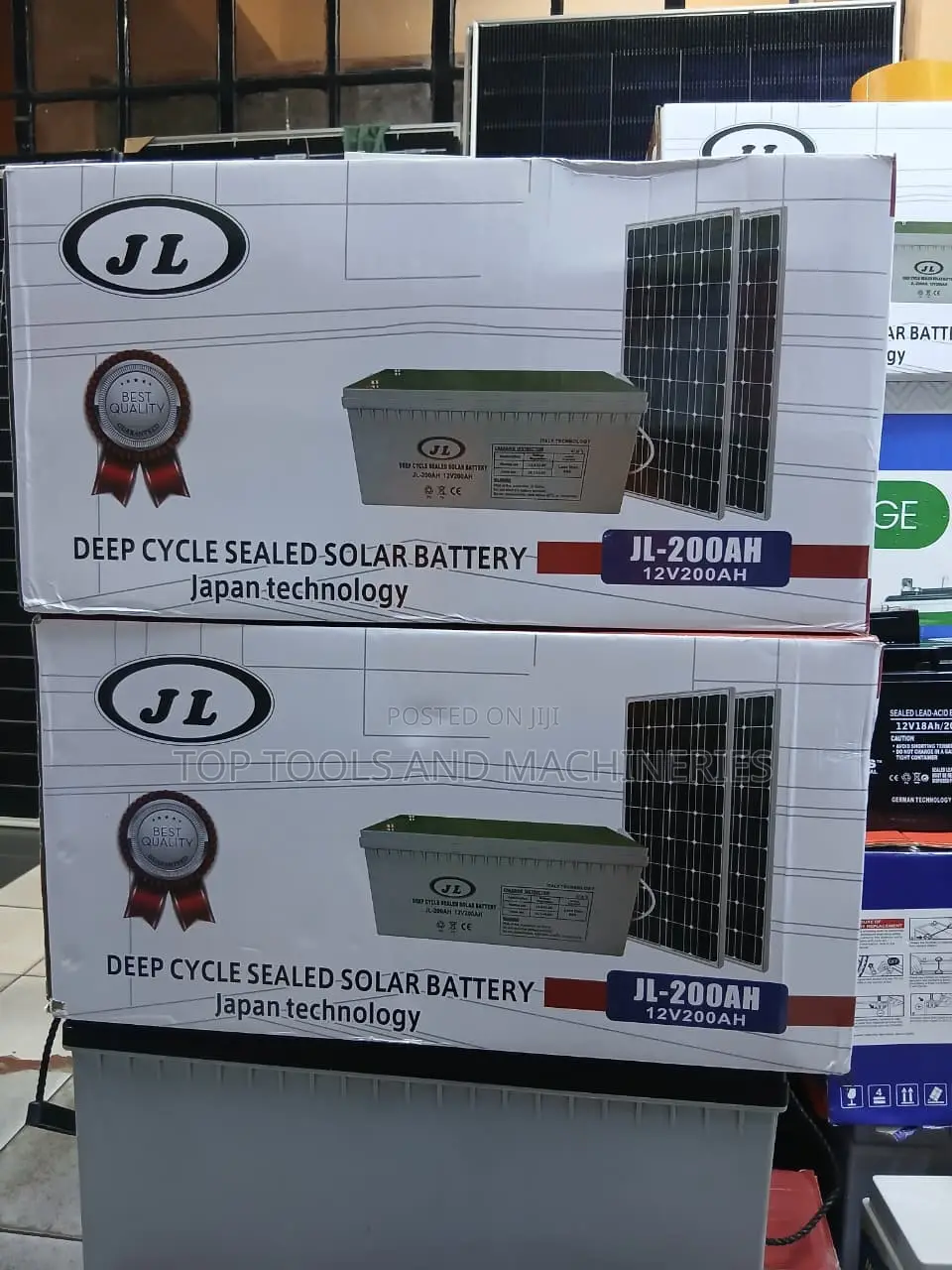 Jl - 12v 200ah 200amps Deep Cycle Solar Battery