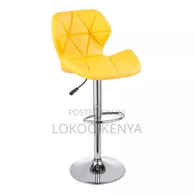 Office Stool: Butterfly Leather Height Adjustable Stool - thumbnail 2