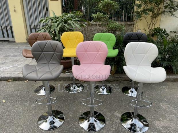 Office Stool: Butterfly Leather Height Adjustable Stool - thumbnail 3
