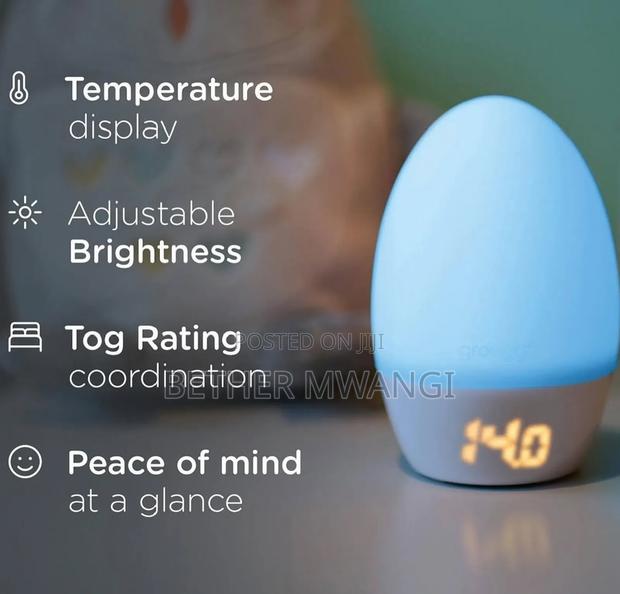 Groegg2 Digital Colour Changing Room Temperature Night Light - thumbnail 6