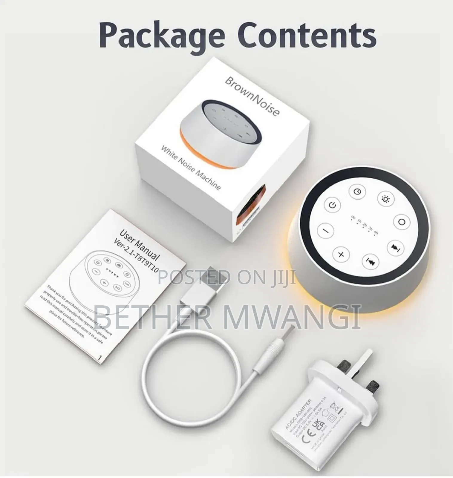Brownnoise White Noise Machine in Kenya