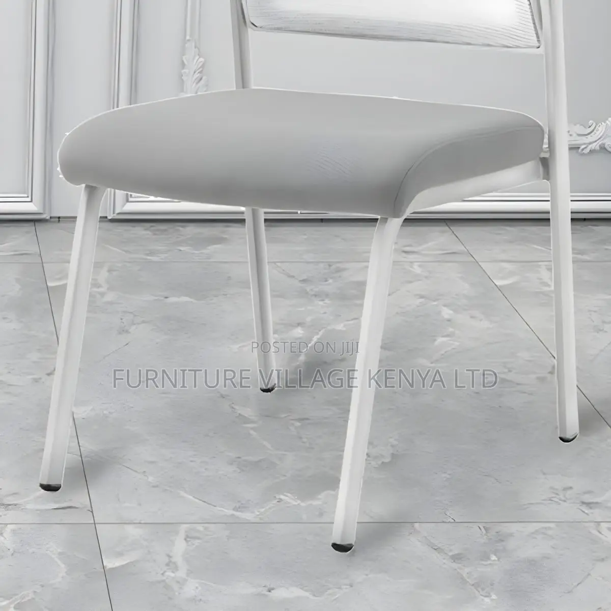 Office Chair:Lightweight Black Mesh Chair With Steel Legs