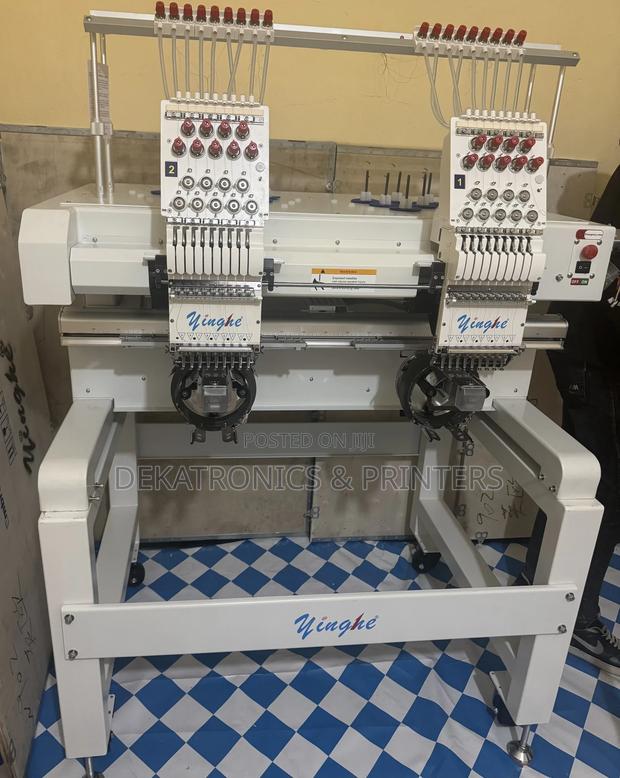 Yinghe Two Head Embroidery Machine 9needles - main view