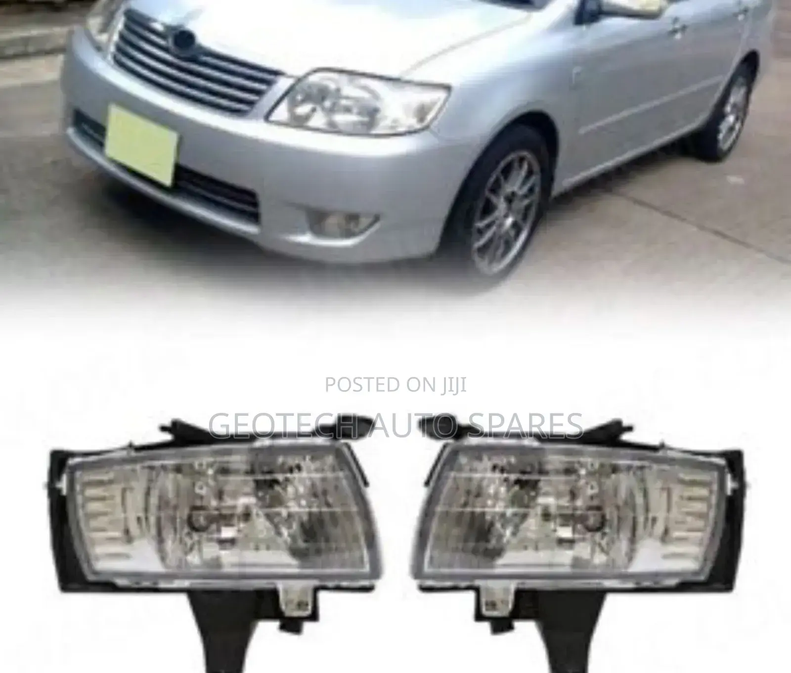 Toyota Nze/ Fielder 2005 Foglights Available
