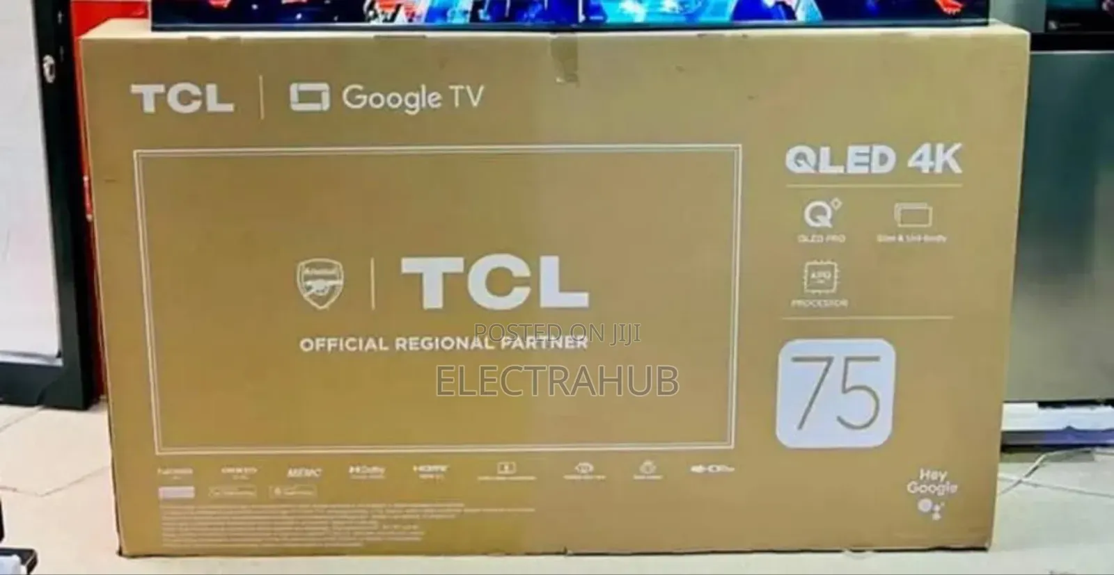 TCL 75 Inch C655 Qled Google Smart Tv Brand New Sealed