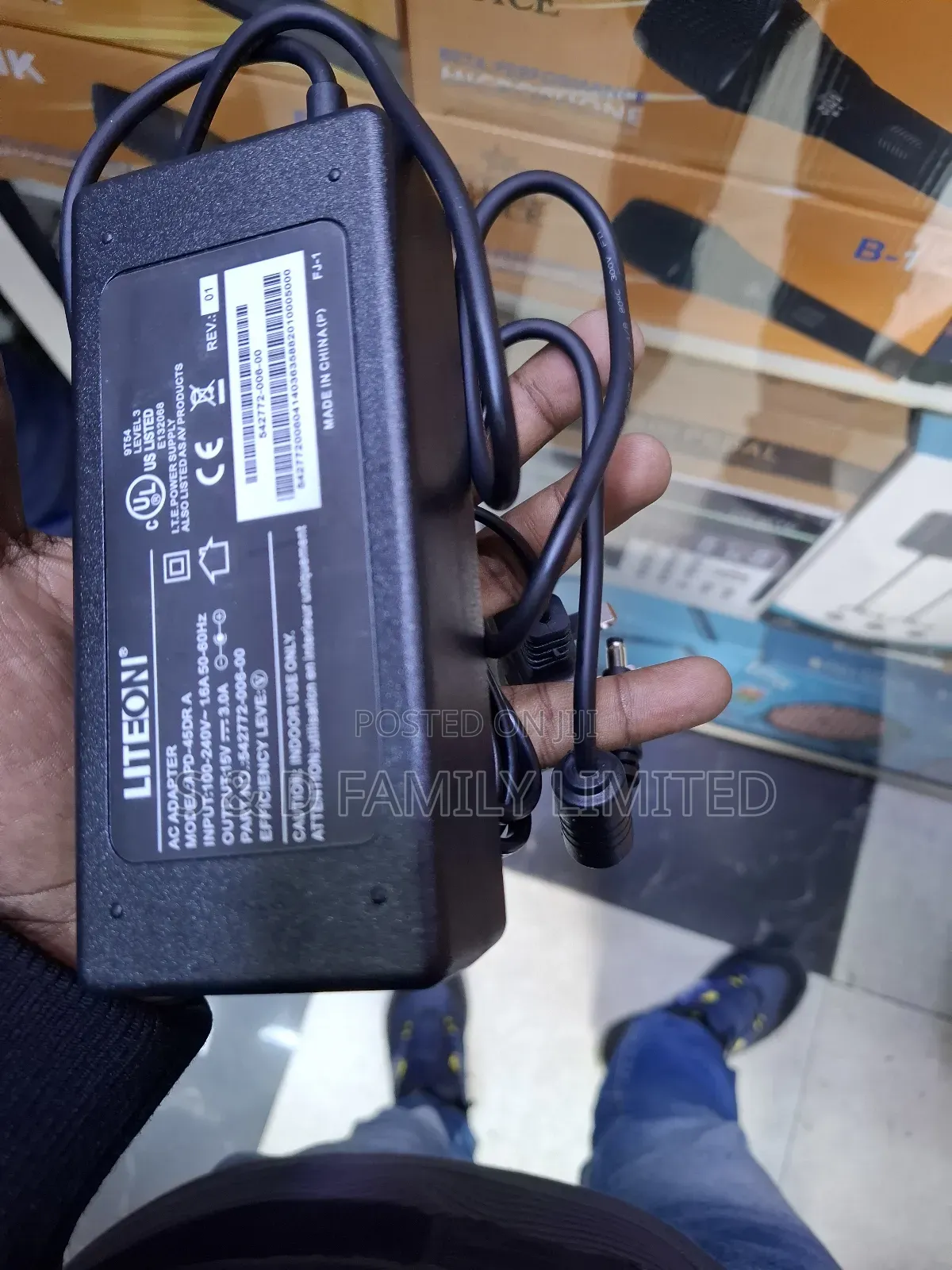 G-Plus Adapter 15v 3a Adapter