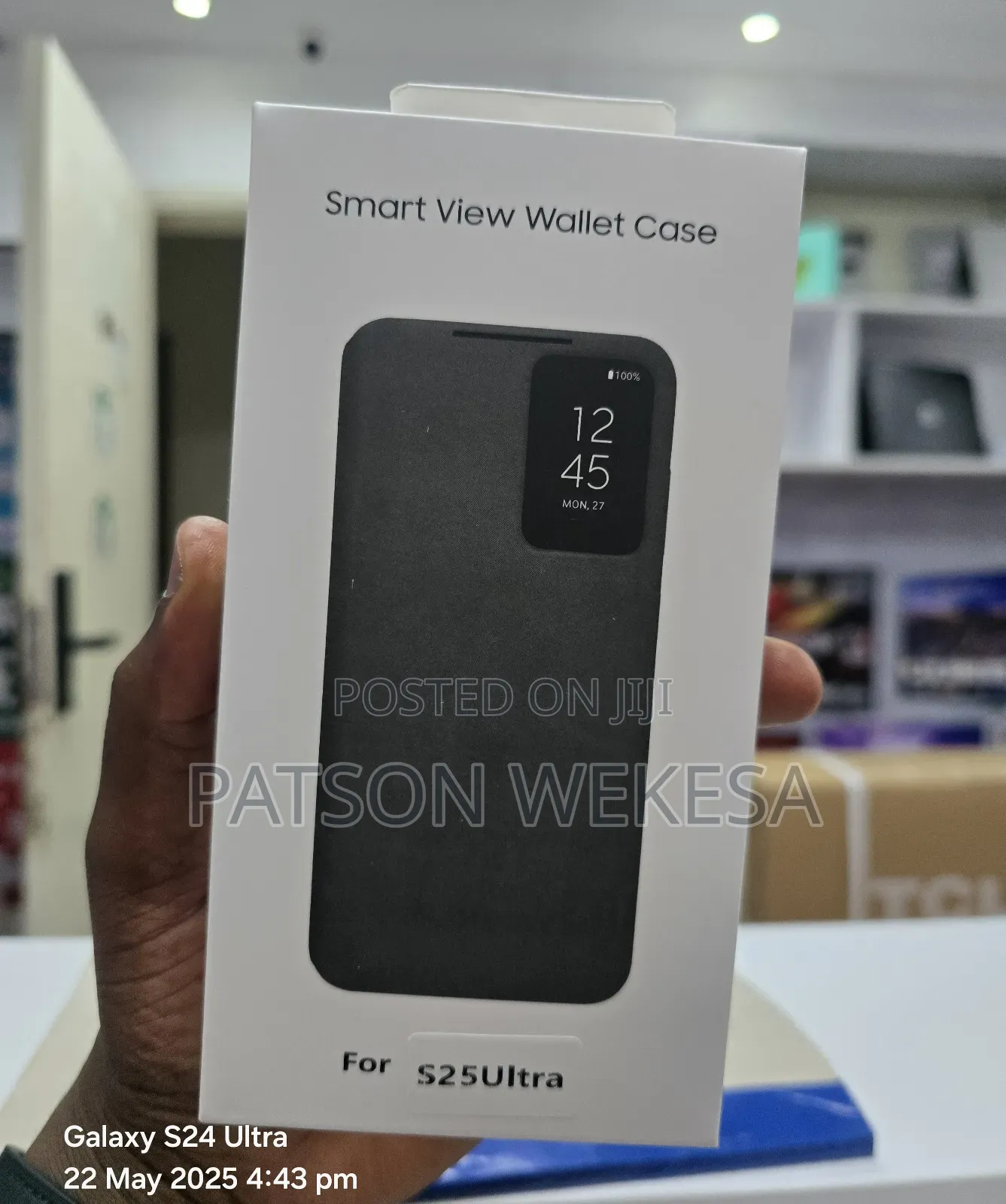 Galaxy S25 Ultra Smart View Wallet Case