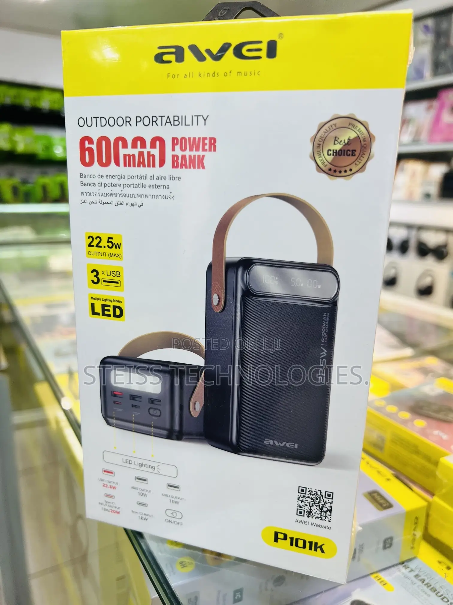 Awei 60000mah Powerbank.