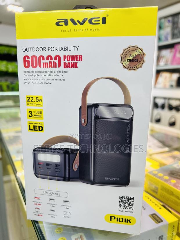 Awei 60000mah Powerbank. - thumbnail 2