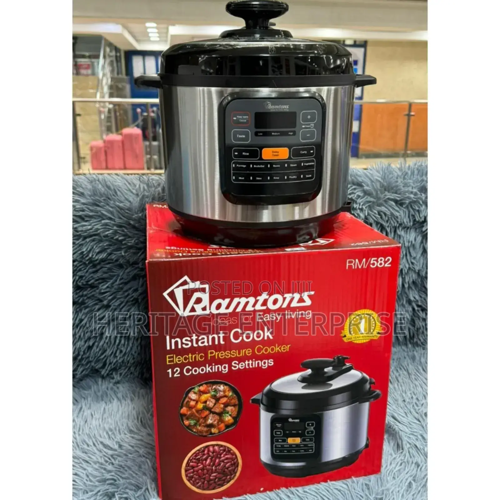 Electric Pressure Cooker, Ramtons.