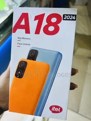 New Itel A18 32 GB Black