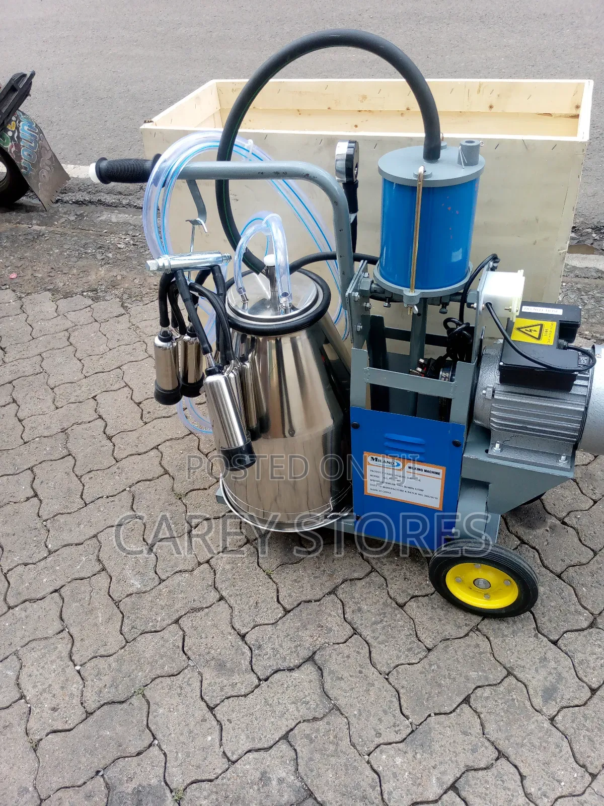 Milking Machine Single Barrel
