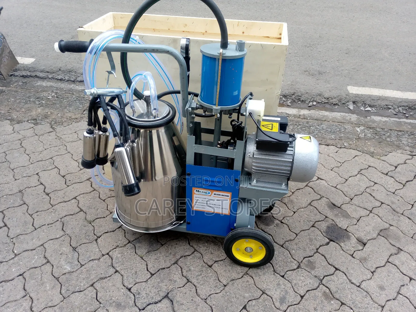 Milking Machine Single Barrel