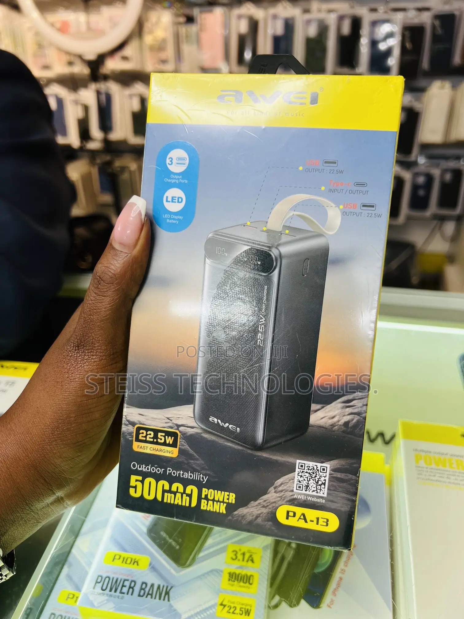Awei 50000mah Powerbank.