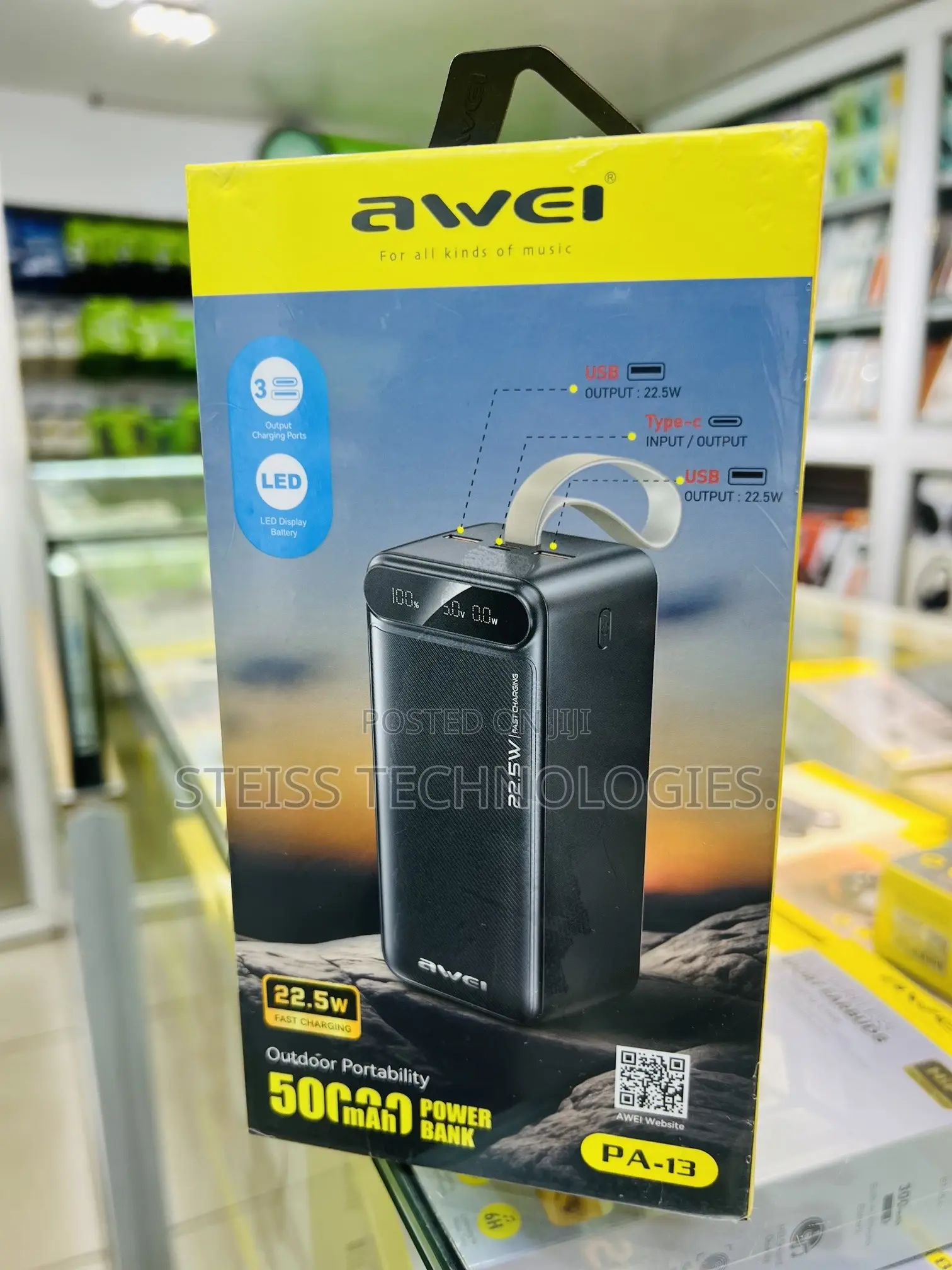 Awei 50000mah Powerbank.