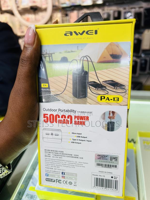 Awei 50000mah Powerbank. - thumbnail 4