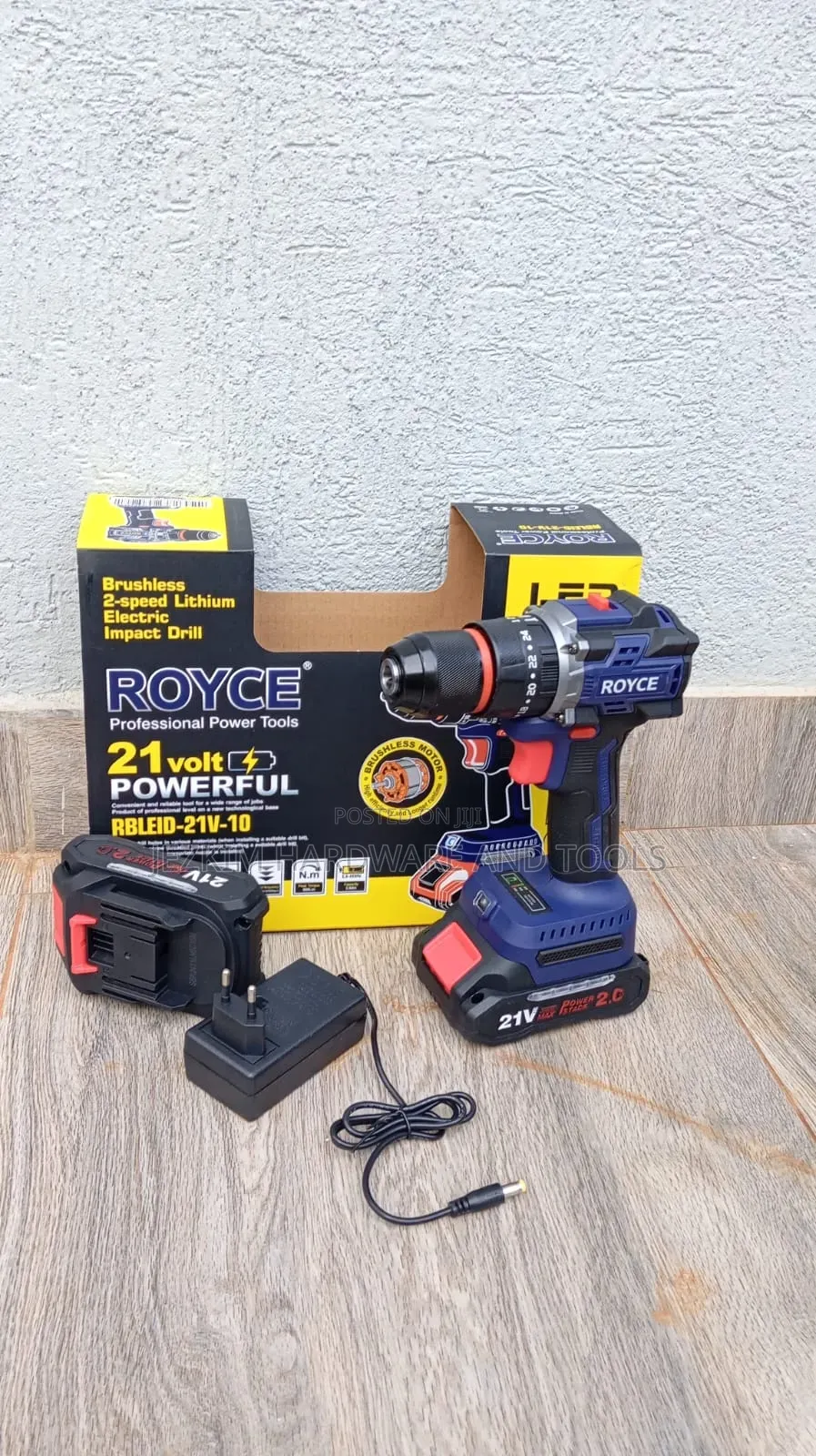 Cordless Drill 21v Brushless