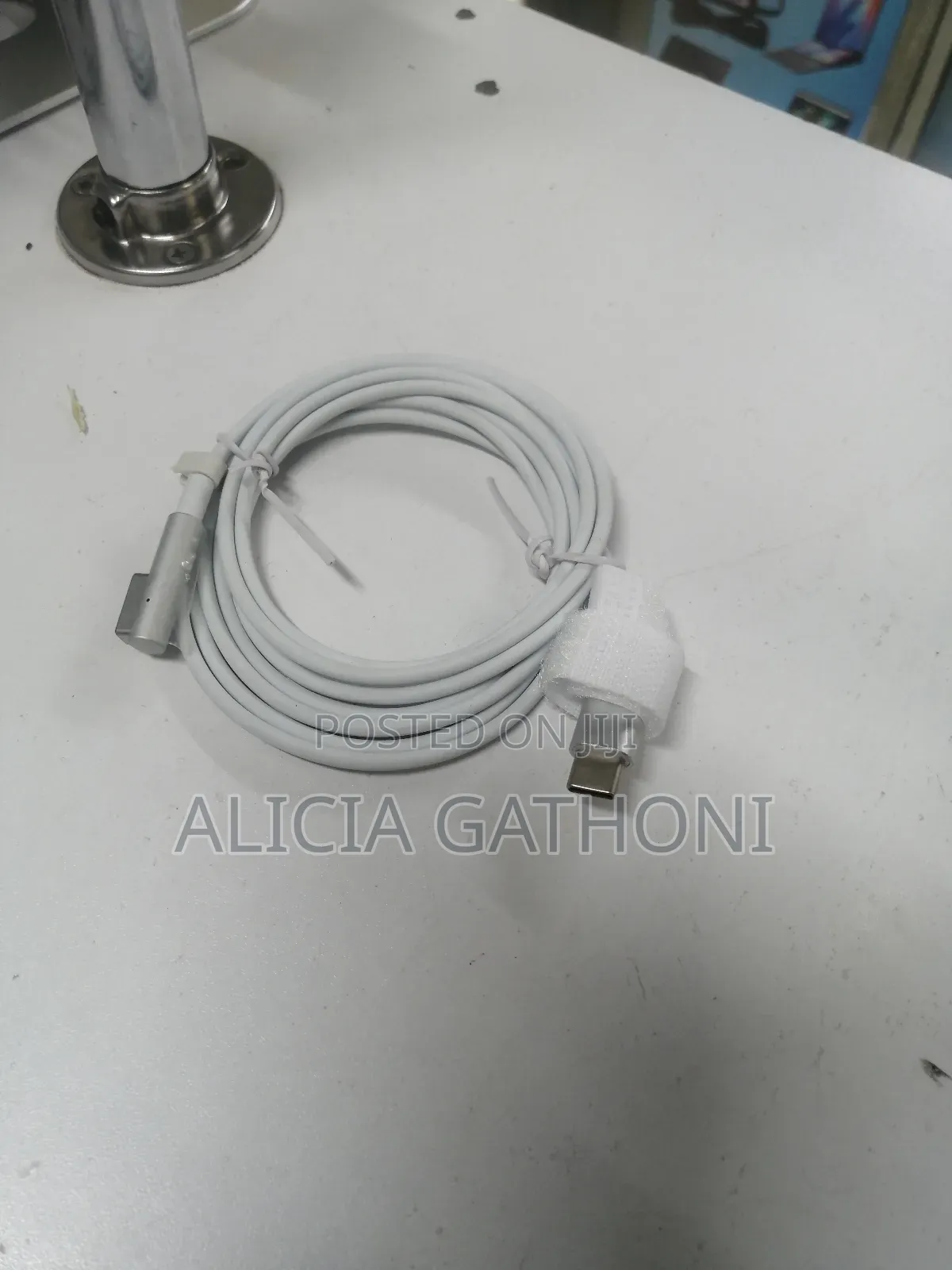 Type C to Magsafe 2 White Cable