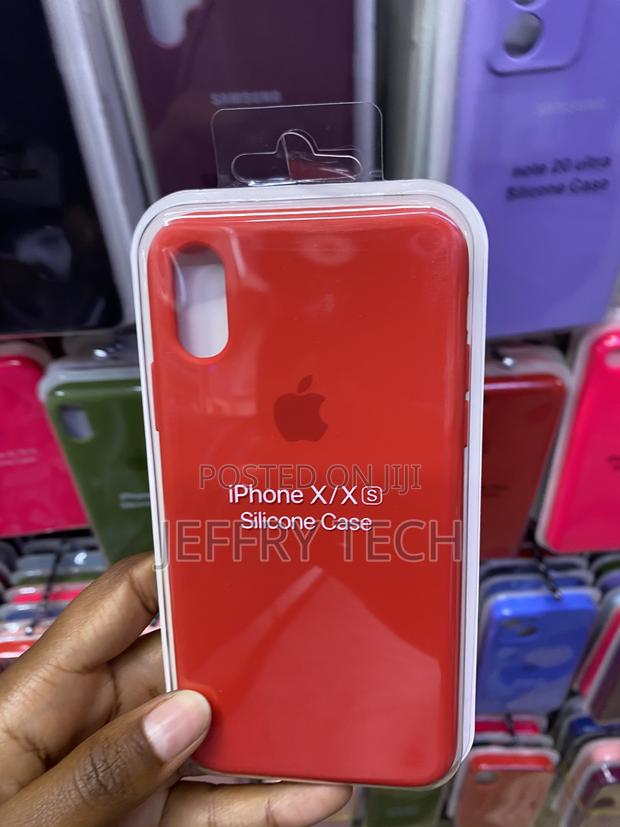 Findworld iPhone X/Xs Liquid Silicone Case -Hot Pink