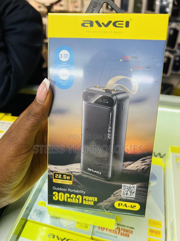 30000mah Awei Powerbank - main view