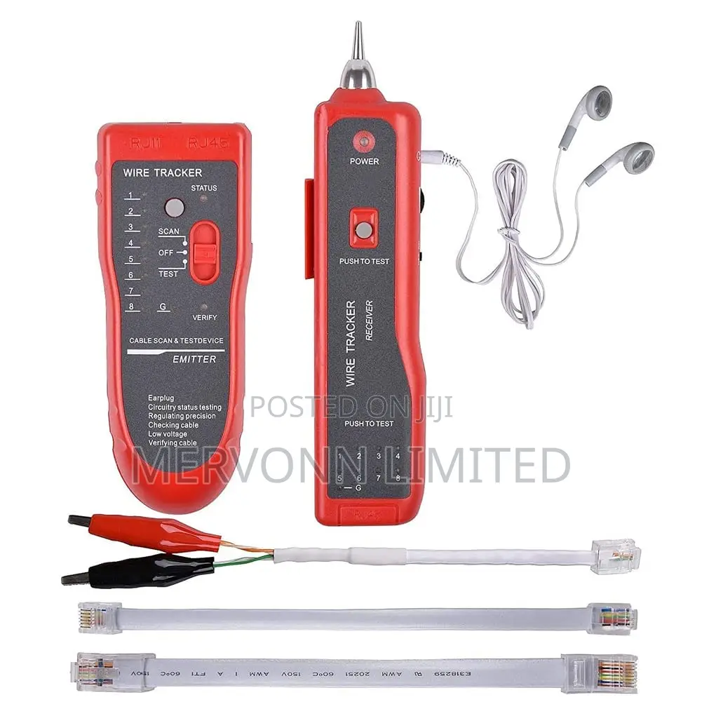 Cat 6 Network Wire Tracker – Cable Testing