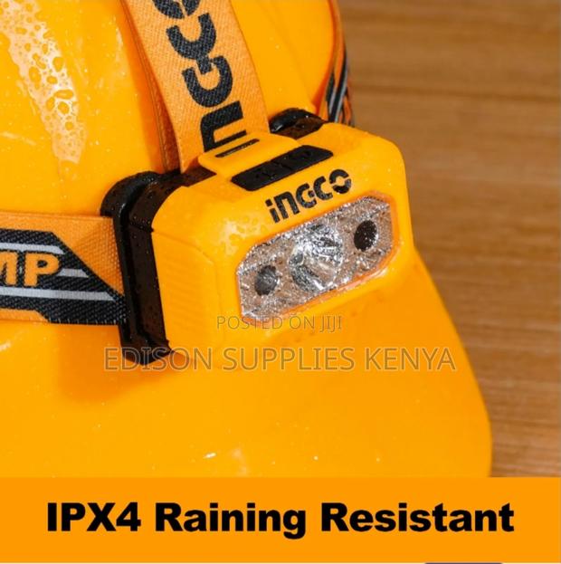 Ingco Headlamp Camping Head Light Battery Powered Head Lamps Torches - thumbnail 3