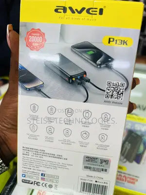 Awei 20000mah 22.5w Powerbank.