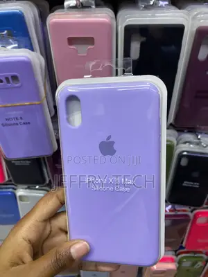 Roton Designed for iPhone Xs Max Silicone Case-Purple