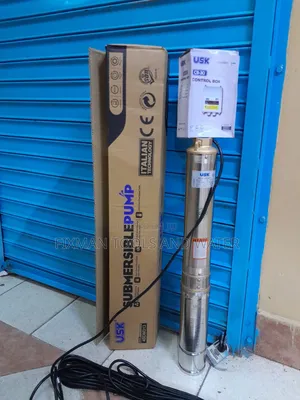 Usk Deep Well Submersible Water Pump 1 Hp And Control Box