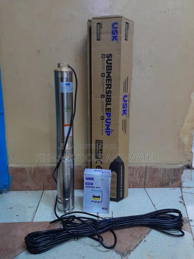 Agri-farming Usk Submersible Water Pump 1hp 85m Control Box - main view