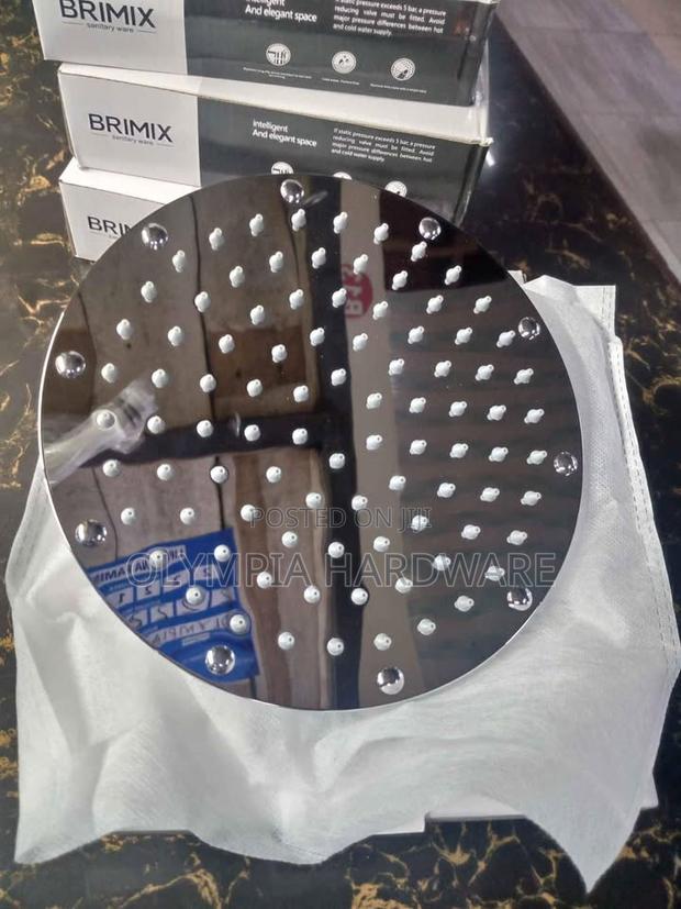 Brimix Shower Head(Circle) Stainless Steel