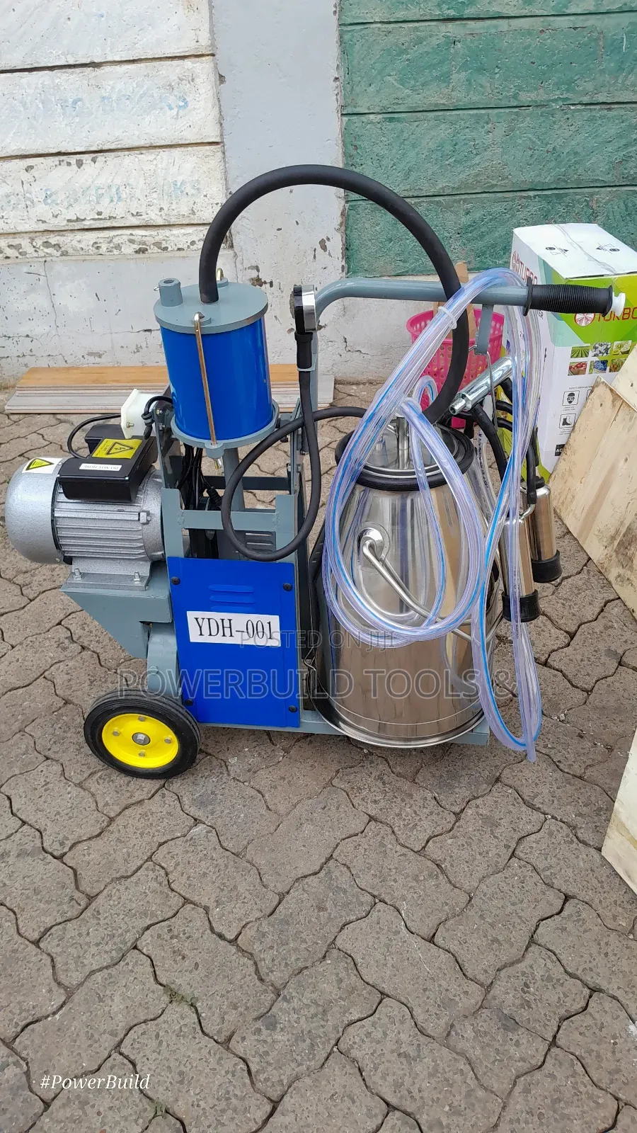 Electric Powered Milking Machine