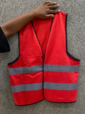 Reflector Vest For Road Safety Marshals.