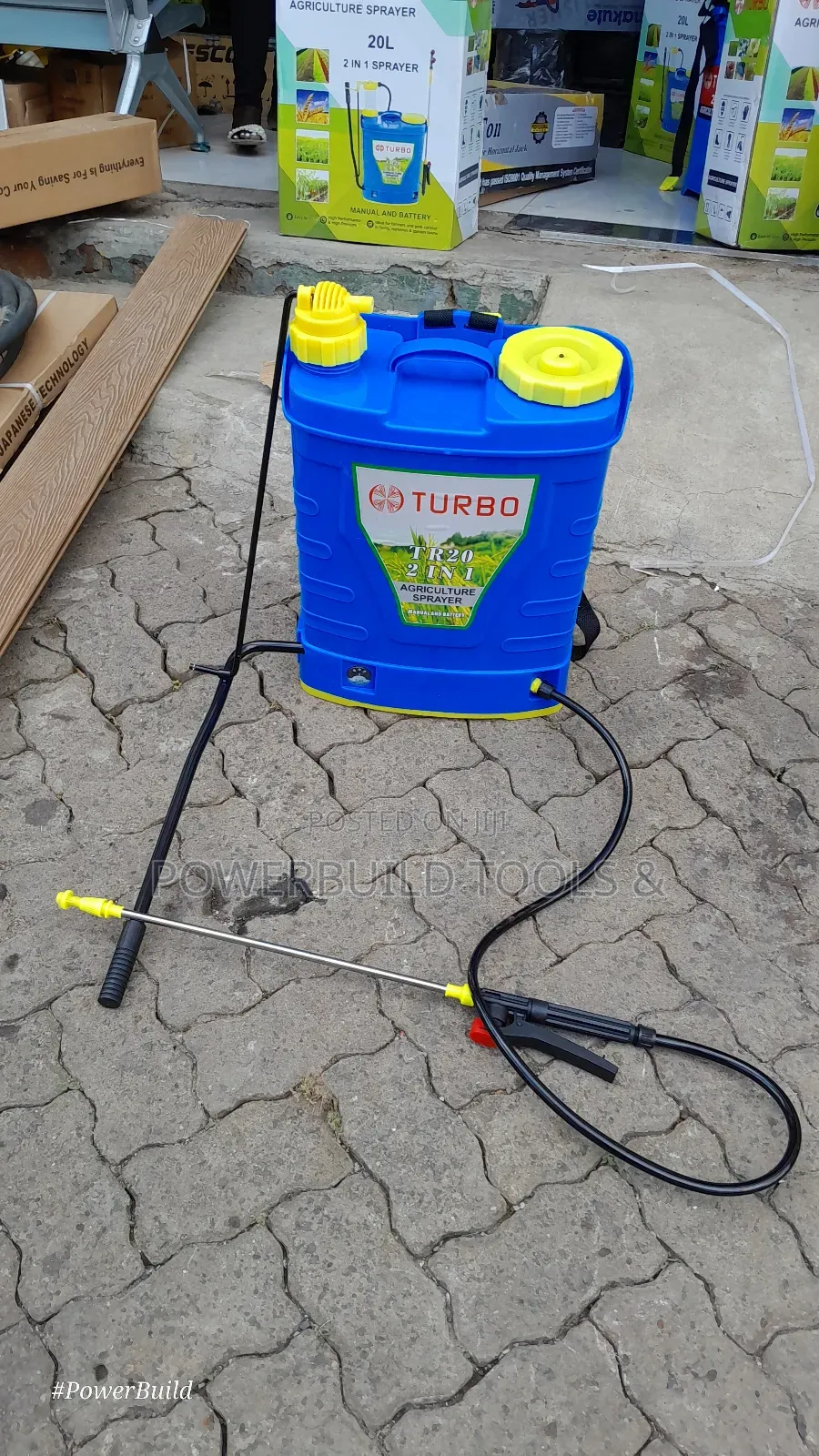 Agricultural Sprayer 20l 2 in 1 With Battery