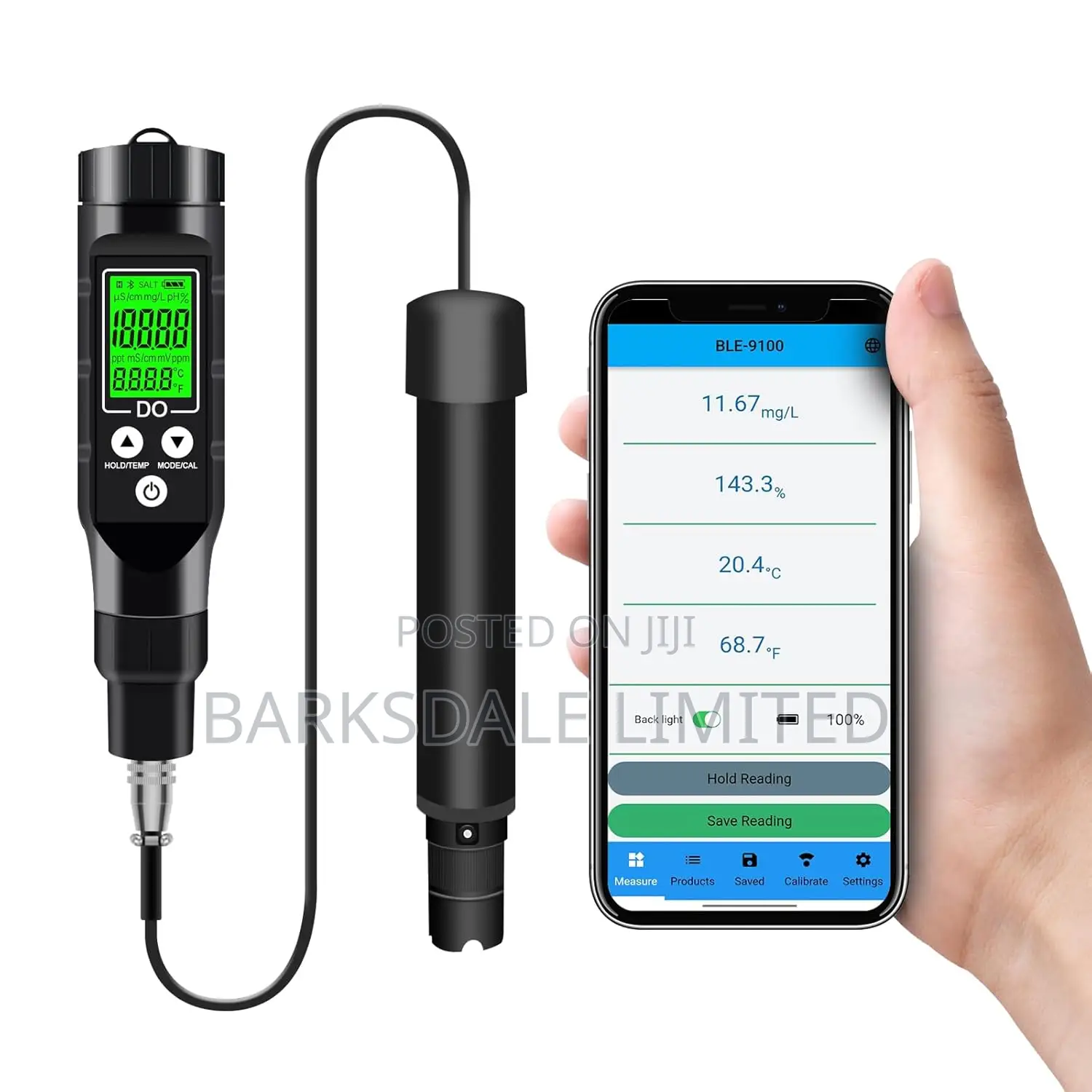 Dissolved Oxygen Meter Bluetooth Test Kit With Electrode