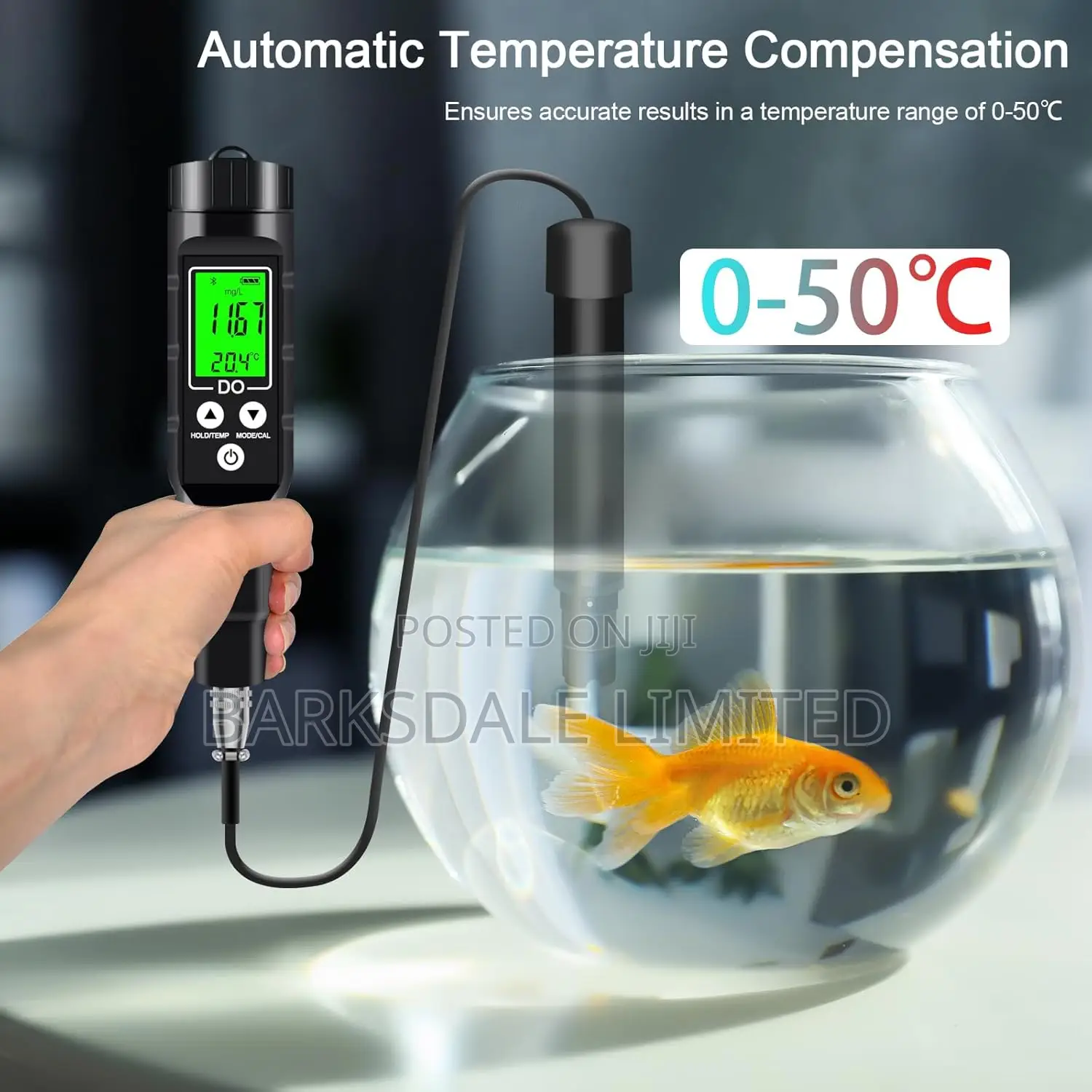 Dissolved Oxygen Meter Bluetooth Test Kit With Electrode