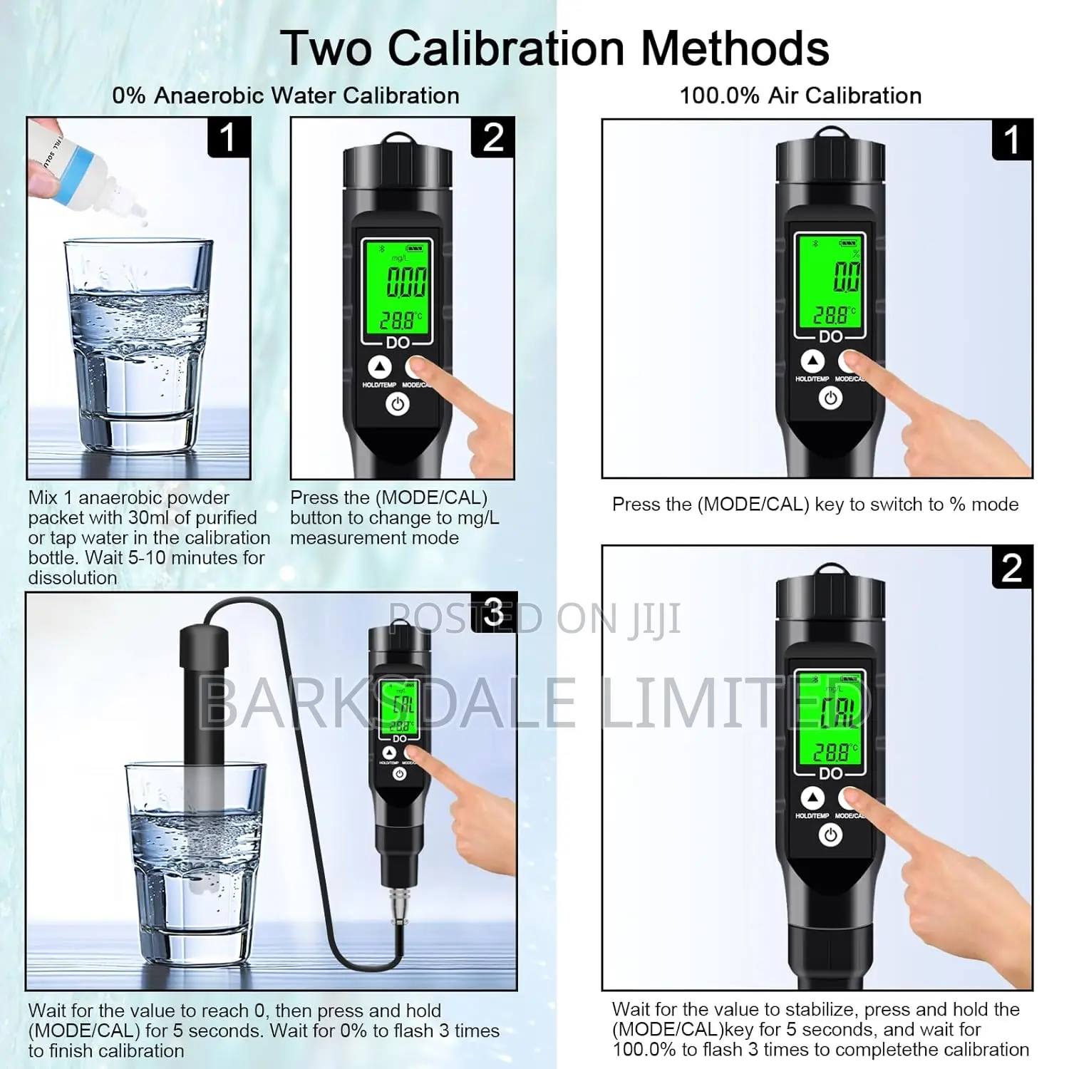 Dissolved Oxygen Meter Bluetooth Test Kit With Electrode