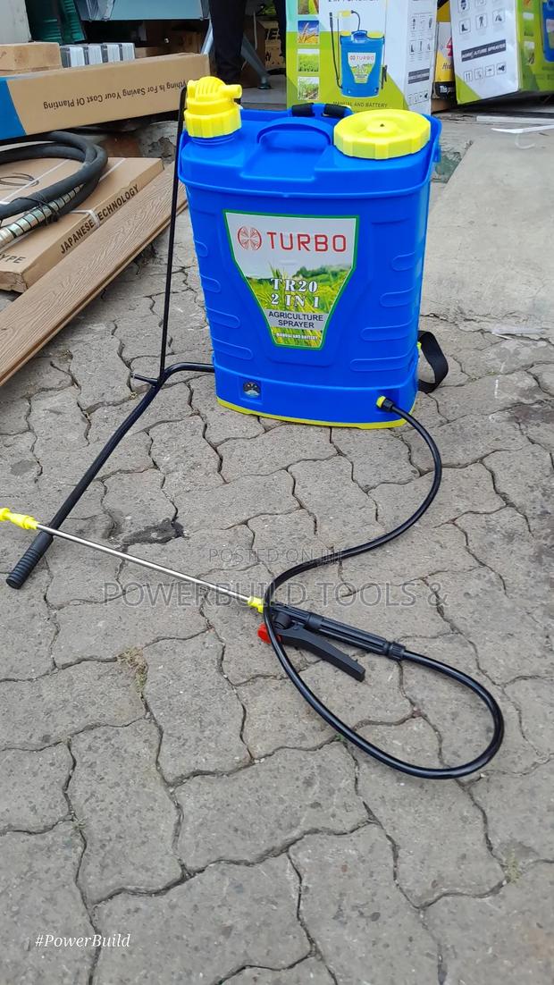 Turbo 2 in 1 Knapsack Sprayer Battery/Manual - thumbnail 2