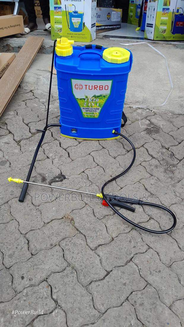 Turbo 2 in 1 Knapsack Sprayer Battery/Manual - thumbnail 3