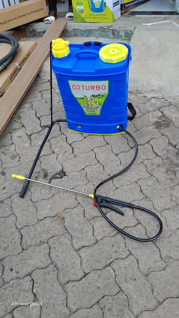 Turbo 2 in 1 Knapsack Sprayer Battery/Manual - thumbnail 4